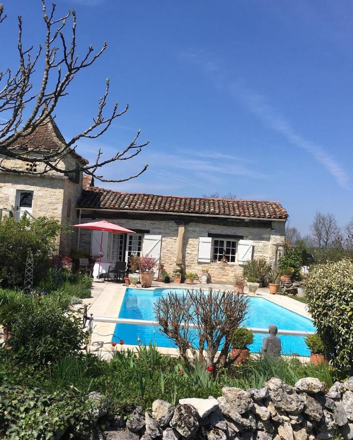 Les Gîtes Pérard Caylus Exterior foto