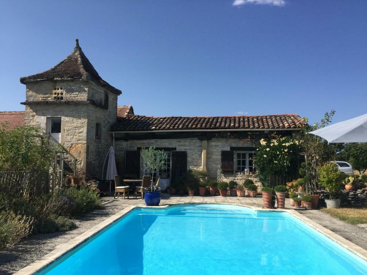 Les Gîtes Pérard Caylus Exterior foto